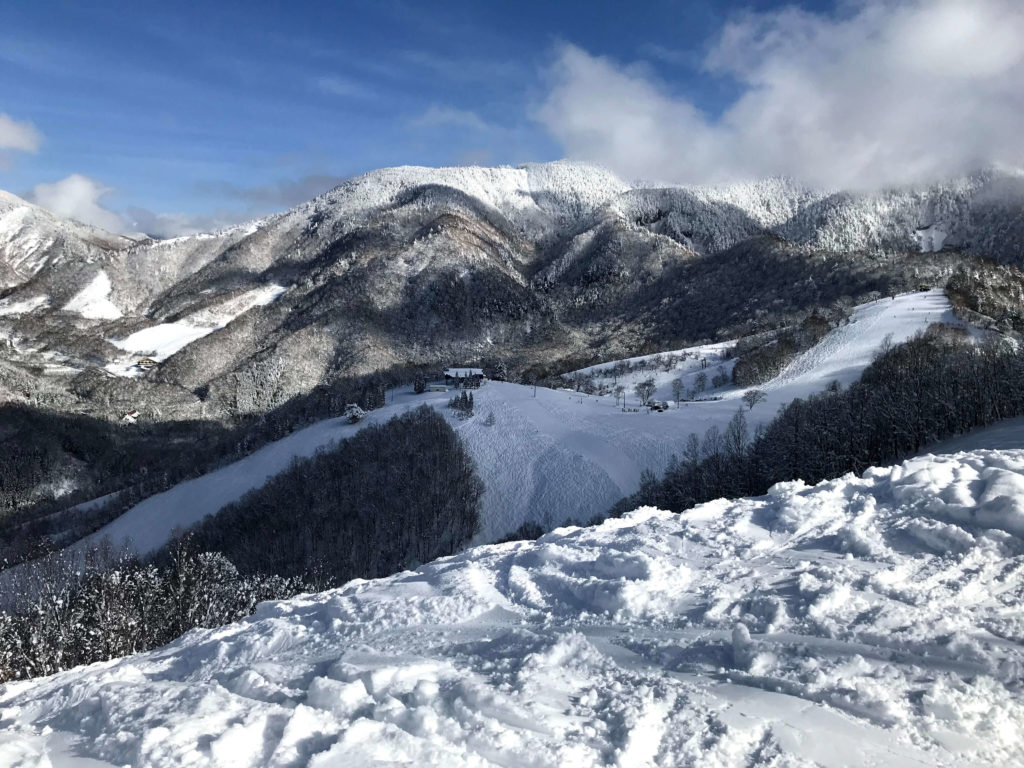 ほおのき平スキー場のマウントコース